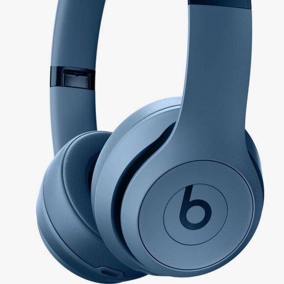 Beats Solo 4 Wireless Bluetooth Headphones – Slate Blue NEW in box - Picture 1 of 3